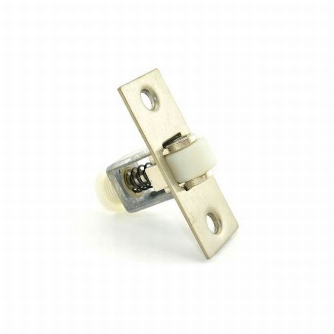 Ives 335B Adjustable Roller Catch with Full Lip Strike - Satin Nickel