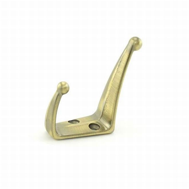 Ives 405A Coat and Hat Hook - Antique Brass