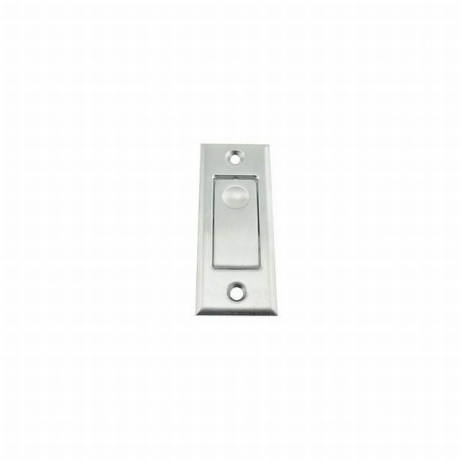 Ives 42B Pocket Door Bolt - Satin Chrome