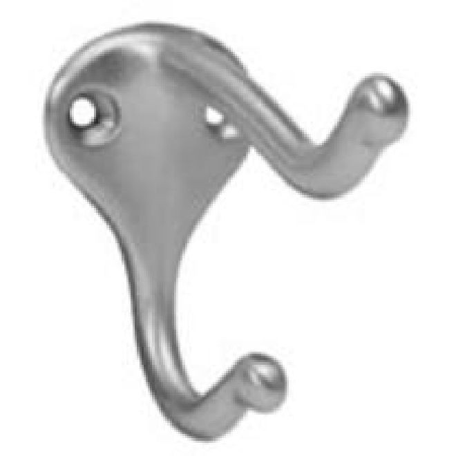 Ives 571MB Coat and Hat Hook - Satin Chrome
