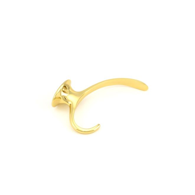 Ives 574B Coat and Hat Hook - Bright Brass