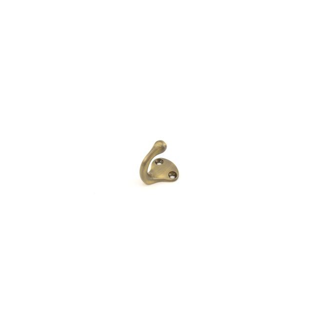 Ives 581MB Single Wardrobe Hook - Antique Brass