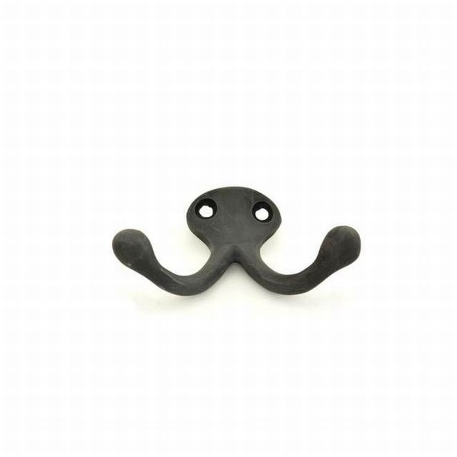 Ives 582MB Double Wardrobe Hook - Oil Rubbed Bronze
