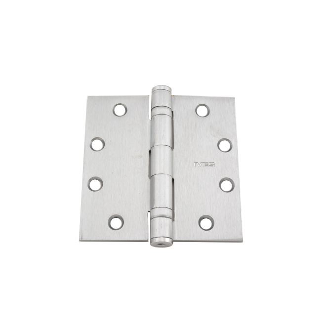 Ives 5BB14 4" x 4" Five Knuckle Ball Bearing Standard Weight Hinge - Satin Chrome