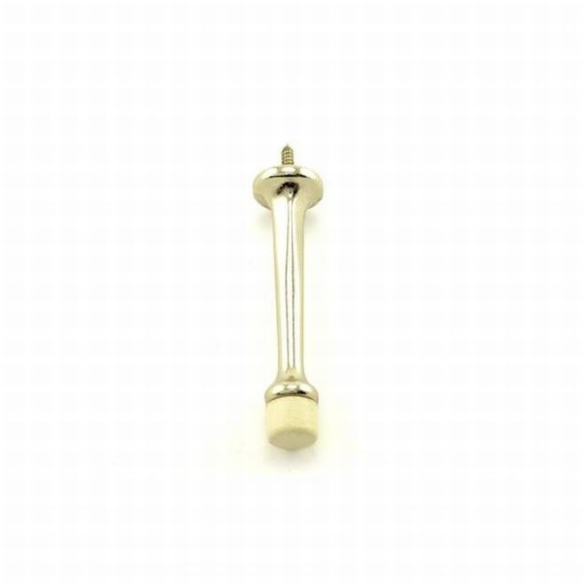 Ives 60A 3-3/4" Solid Door Stop - Bright Nickel
