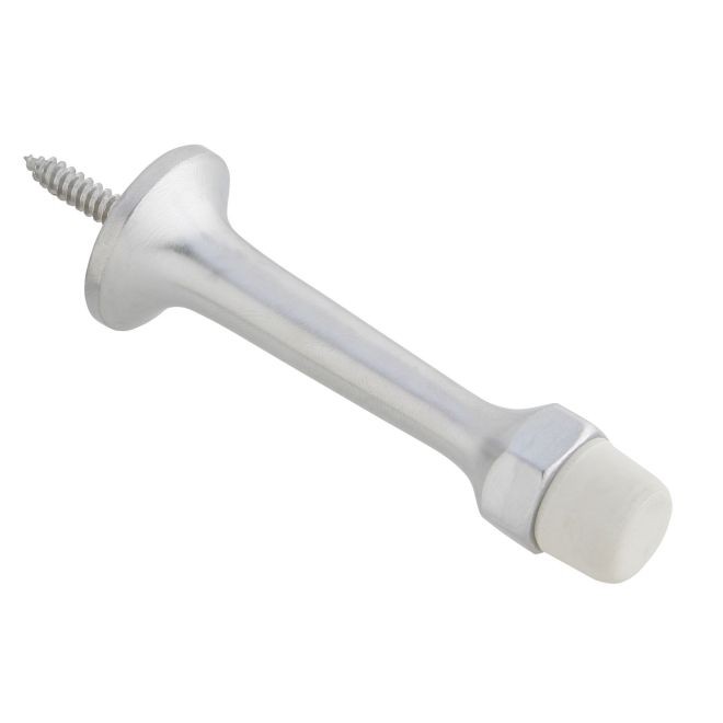 Ives 64MB 3-1/4" Solid Door Stop - Satin Chrome
