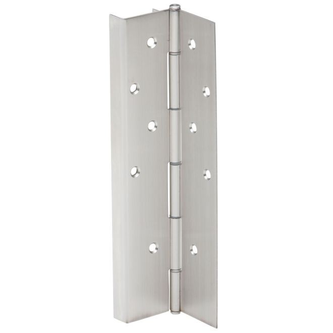 Ives 705 120" Concealed Continuous Hinge - Satin Stainless Steel