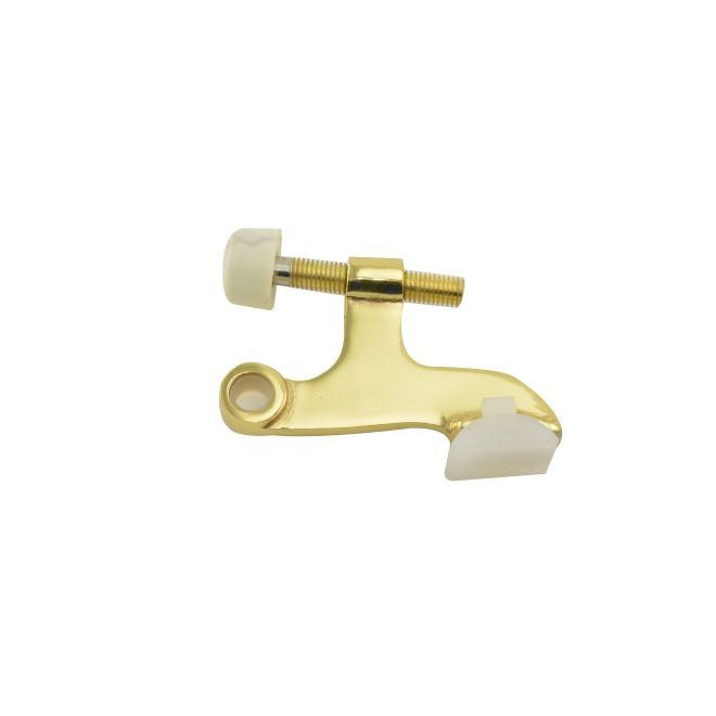 Ives 70B Hinge Pin Door Stop - Bright Brass
