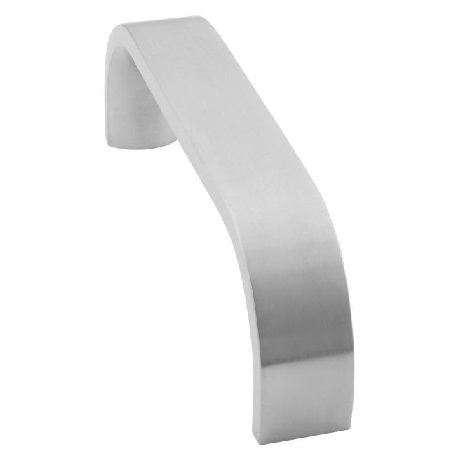 Ives 81050 10" Straight Door Pull, 1" Flat and 1-1/2" Clearance - Satin Chrome