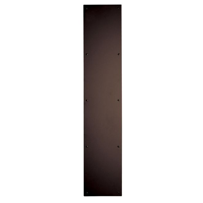 Ives 8200 3" x 12" Push Plate - Oil Rubbed Bronze