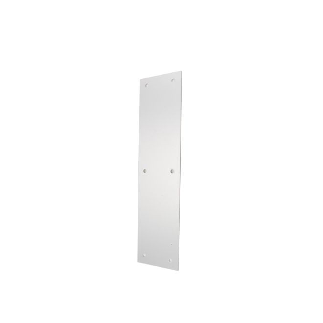 Ives 8200 3" x 12" Push Plate - Aluminum