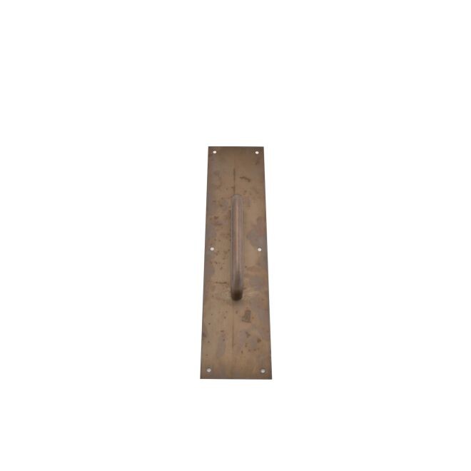 Ives 83026 6" Straight Pull 3/4" Round with 4" x 16" Plate - Oil Rubbed Bronze