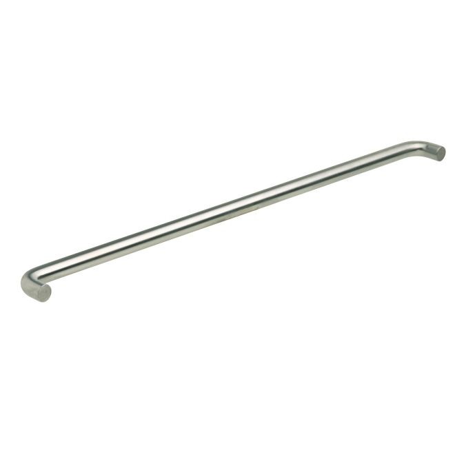 Ives 9100HD33 33" Push Bar, 1" Round and 2-1/2" Projection - Satin Nickel