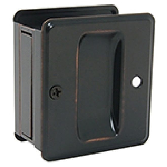 Ives 990B Passage Sliding Door Pull - Aged Bronze