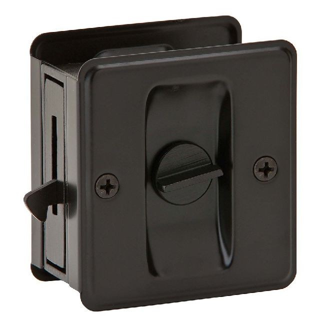 Ives 991B Privacy Sliding Door Pull - Oil Rubbed Bronze