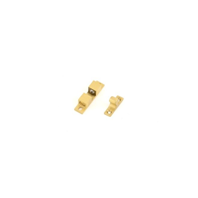Ives CL22 3 Way Ball Catch Cabinet Latch - Satin Brass
