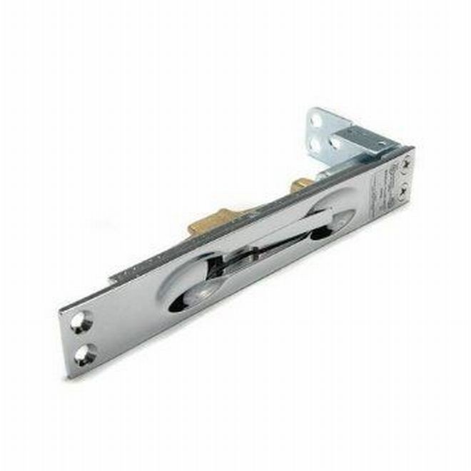 Ives FB358 Manual Flush Bolt for Wood Doors - Bright Chrome