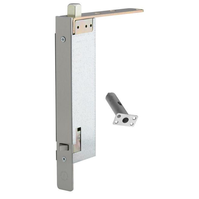 Ives FB42 Top Automatic Flush Bolt for Wood Doors with Auxiliary Fire Latch - Satin Stainless Steel