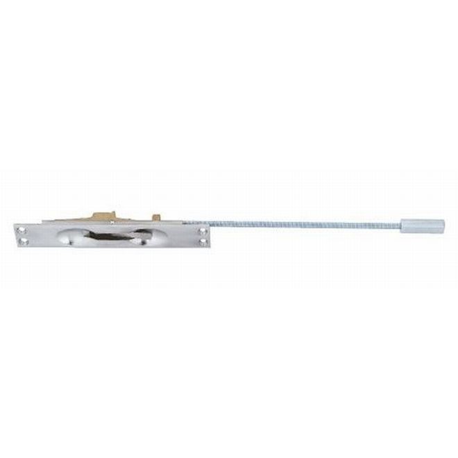 Ives FB45812 12" Manual Flush Bolt for Metal Door with 1" Width - Satin Nickel
