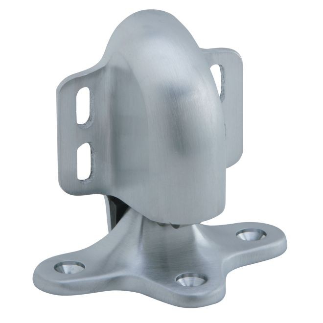 Ives FS42 Auto Floor Stop and Holder 1-1/8" to 1-9/16" Clearance - Satin Chrome