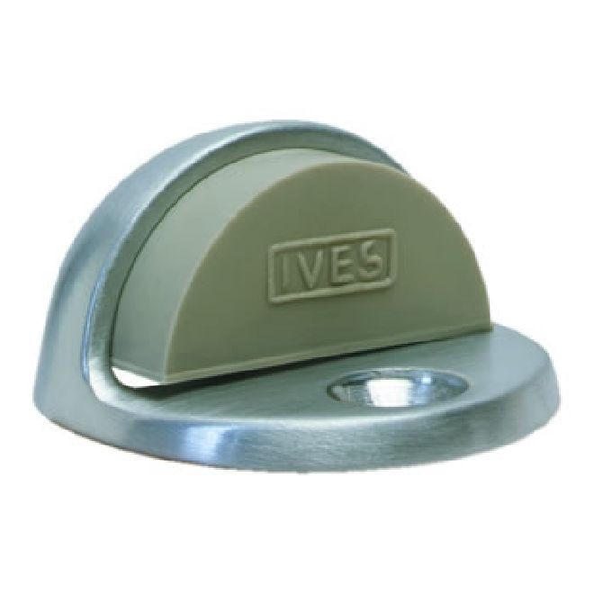 Ives FS436 1" Floor Dome Stop - Satin Chrome