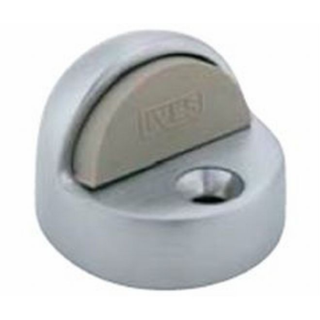 Ives FS438 1-3/8" Floor Dome Stop - Satin Brass