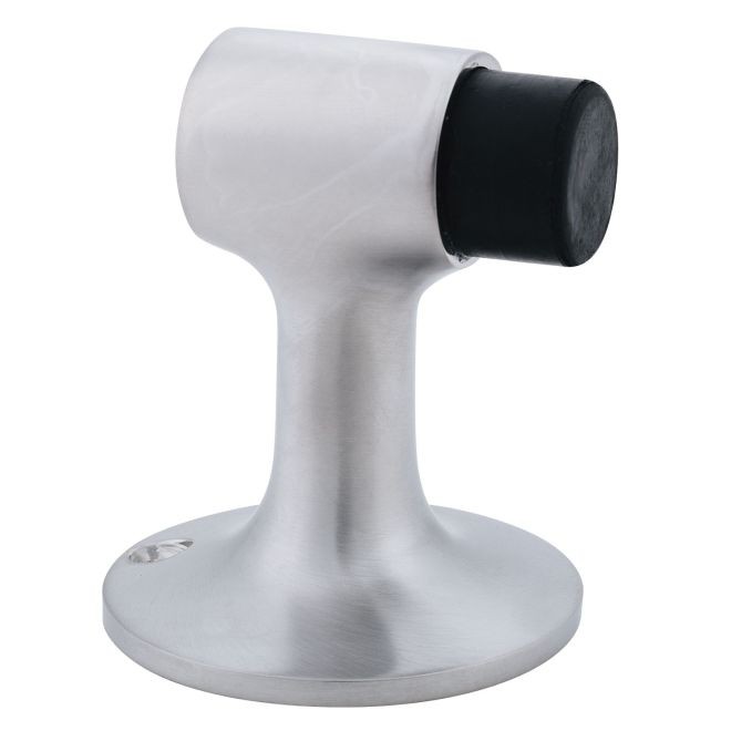 Ives FS448 Heavy Duty Floor Stop with Wood Mounting - Satin Chrome