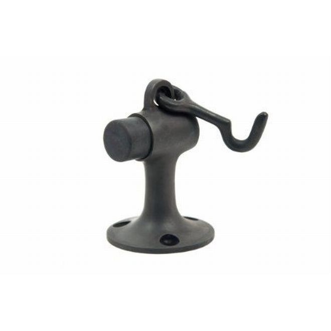 Ives FS450 Heavy Duty Floor Stop and Holder with Wood Mounting - Oil Rubbed Bronze