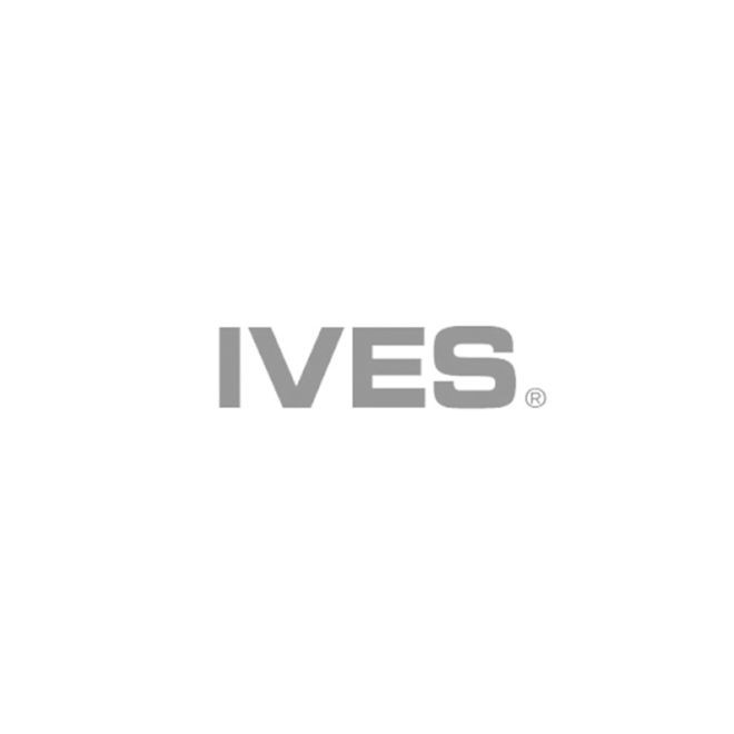 Ives 3CB1312 3-1/2" x 3-1/2" Full Mortise Three Knuckle Concealed Bearing Standard Weight Hinge - Bright Brass