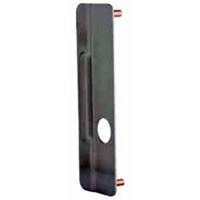 Ives LG12 9-1/2" x 1-1/2" Lock Guard - Satin Stainless Steel