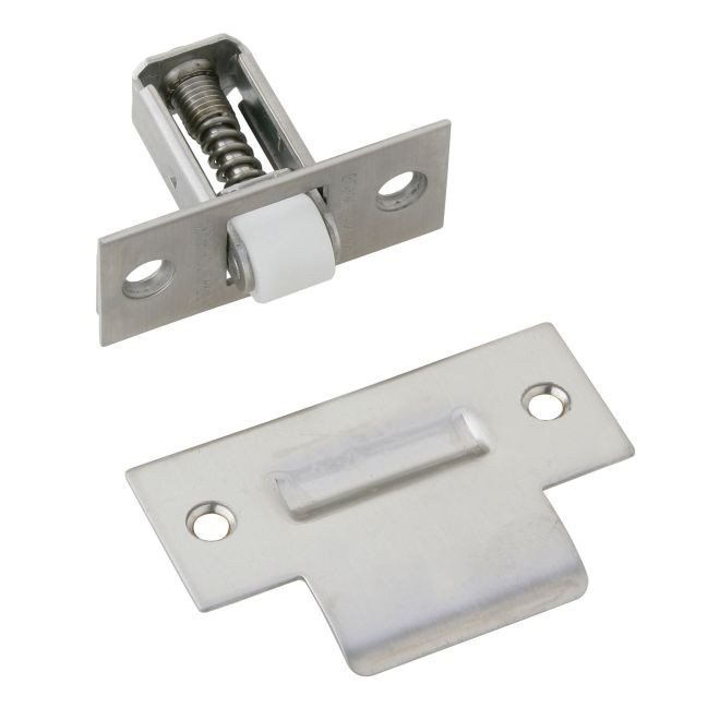 Ives RL36A Roller Latch - Satin Stainless Steel | The Home Decor