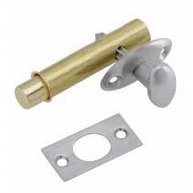 Ives S48B26D Mortise Bolt - Satin Chrome