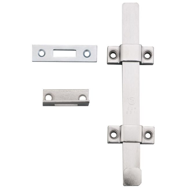 Ives SB453TB 8" UL Surface Bolt - Zinc Plated
