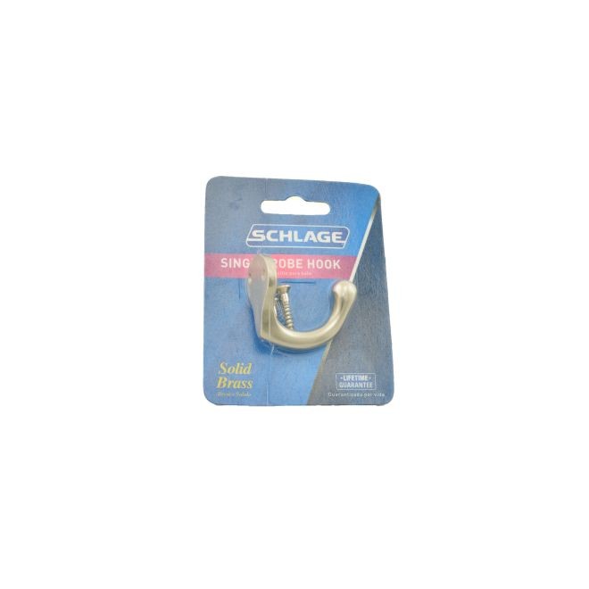 Ives SC581B619 Carded Wardrobe Hook - Satin Nickel