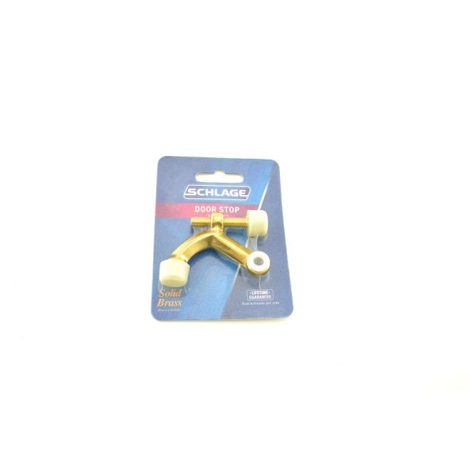 Ives SC70B605 Carded Hinge Pin Door Stop - Bright Brass