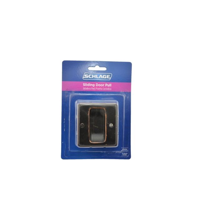 Ives SC990B716 Carded Passage Sliding Door Lock - Aged Bronze