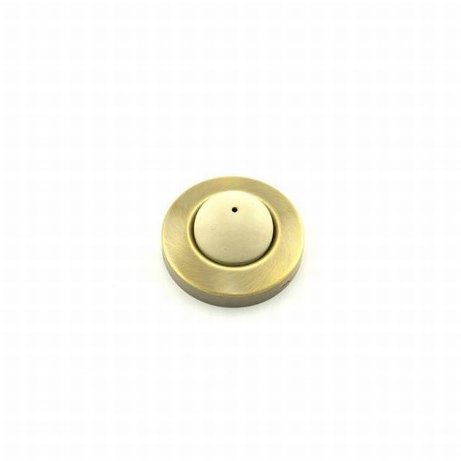 Ives SPSWS407CVXB Convex Wall Bumper - Antique Brass