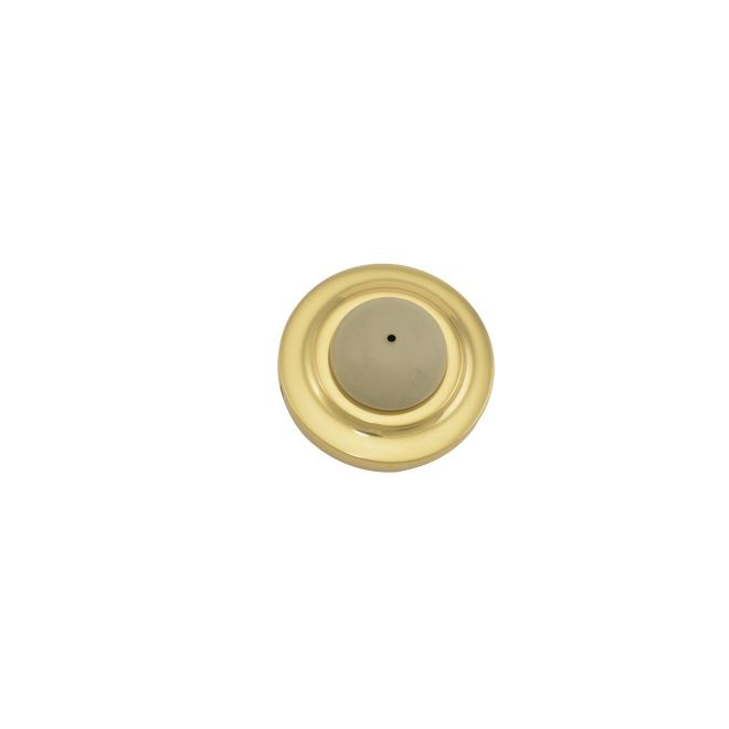 Ives WS401402CVX Convex Rubber Wall Stop - Bright Brass