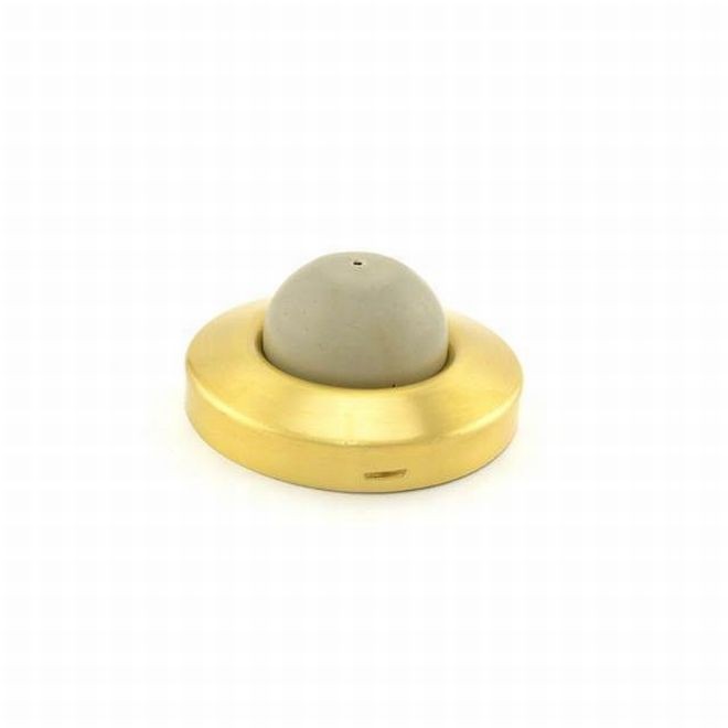 Ives WS406407CV 2-1/2" Convex Wall Bumper - Satin Brass