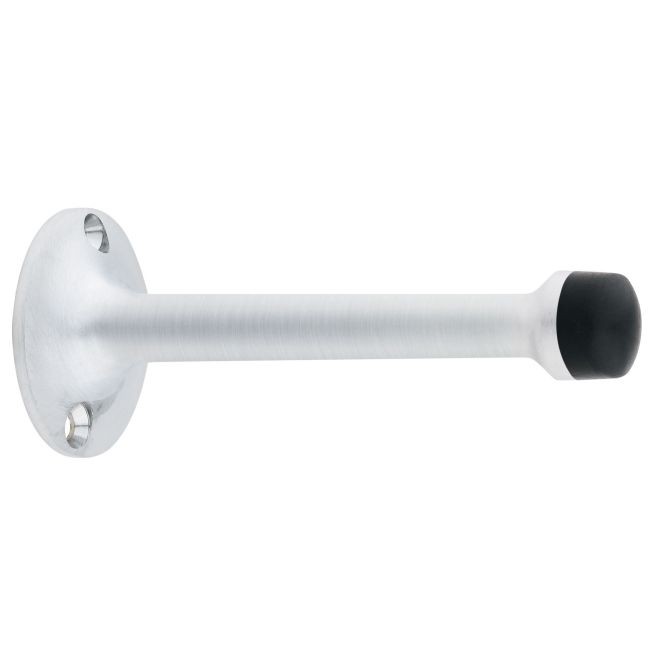 Ives WS65 3-3/4" Solid Wall Stop - Aluminum