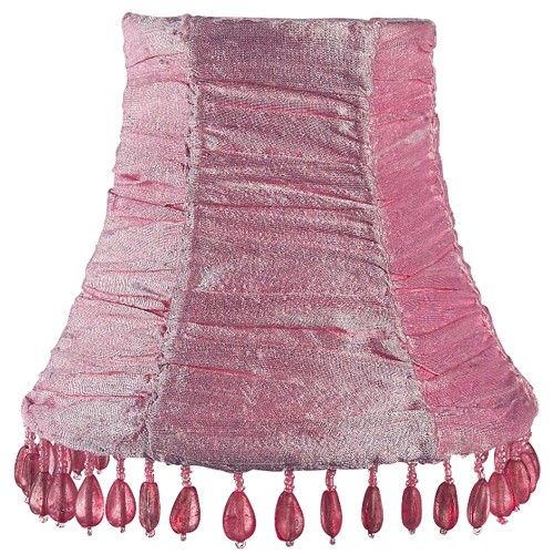 Jubilee Gathered Fabric 4" Chandelier Shade