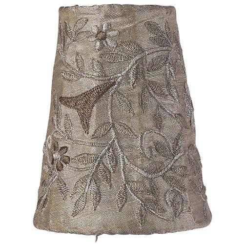 Jubilee Vine Embroidery Sconce Shade