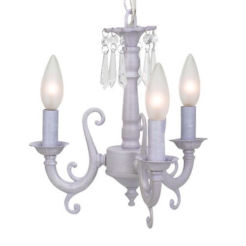 Jubilee 3-Arm Scroll Chandelier