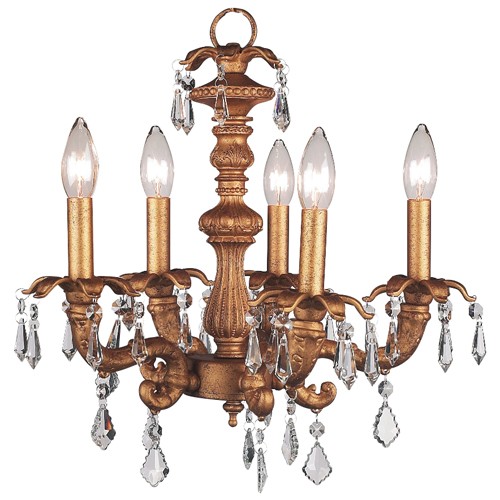 Jubilee 5-Arm Chateau Chandelier