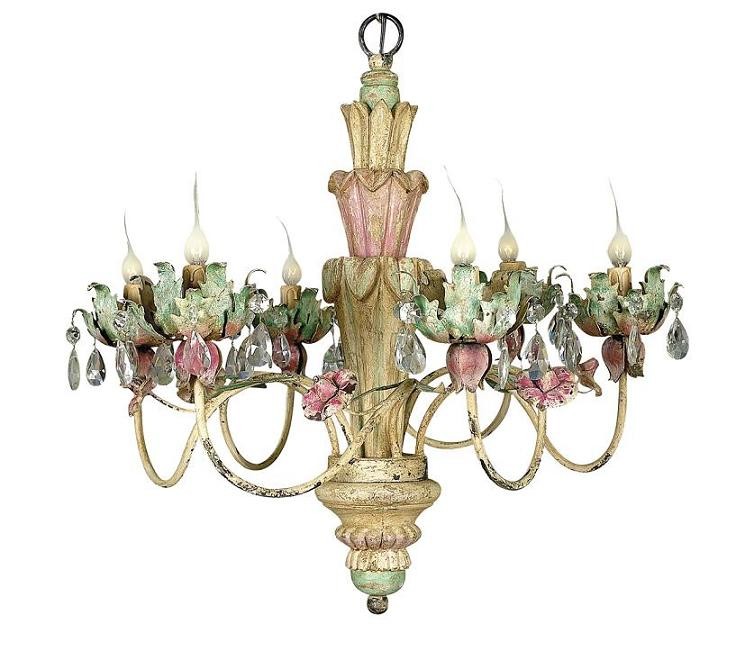 Jubilee 6-Arm Fountain Chandelier