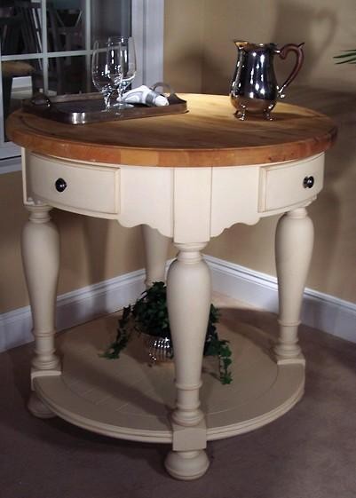 Kaco RSVP 36" Round Kitchen Island K536