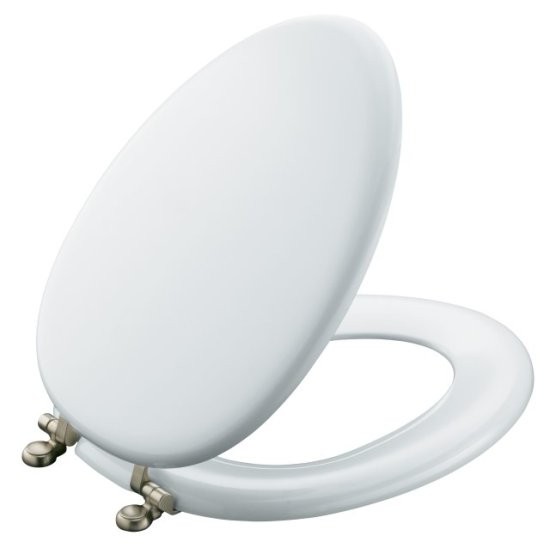 K-4701 Kathryn Toilet Seat w/Metal Hinges