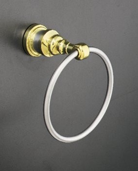 Kohler IV Georges Towel Ring w/ P Nickel Holder