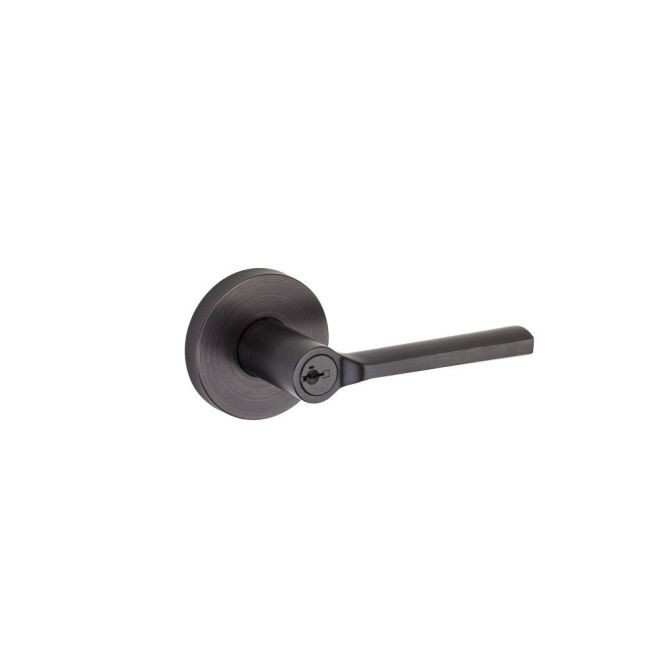 Kwikset 156LSLRDT Lisbon Round Entry Door Lock SmartKey
