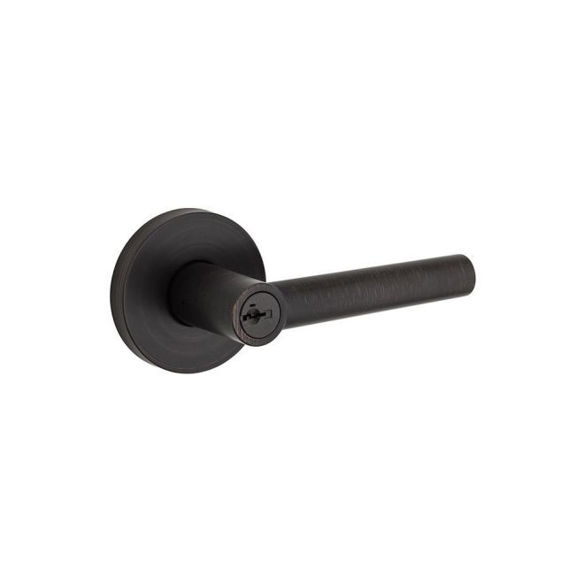 Kwikset 156MILRDT Milan Round Entry Door Lock SmartKey